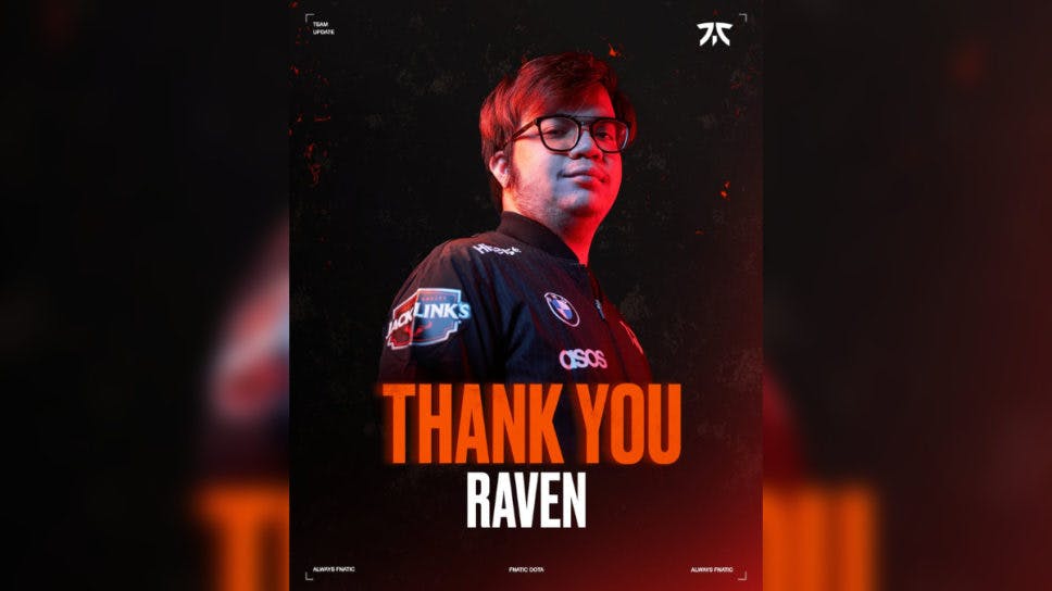Fnatic parts ways with Raven after 2 years cover image