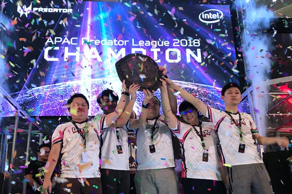 skem with Geek Fam won the APAC Predator League 2018