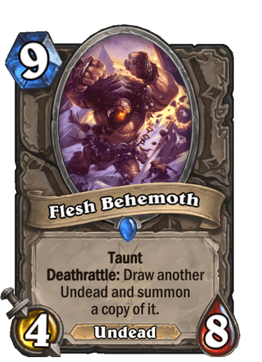 Flesh Behemoth - Unded Minion from March of the Lich King<br>Image via Blizzard