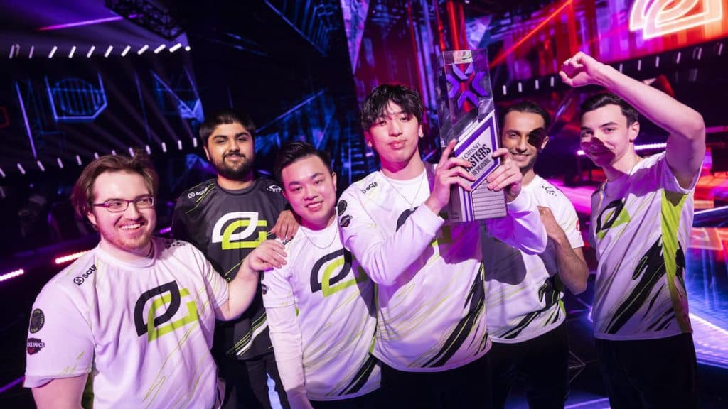Four members of the 2022 Masters Reykjavik championship team are now a part of NRG (Image via Colin Young-Wolff/Riot Games)