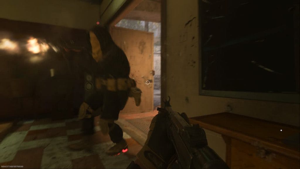 Waiting for enemies to zoom through a doorway will allow for some easy point-blank kills (Image via Esports.gg)