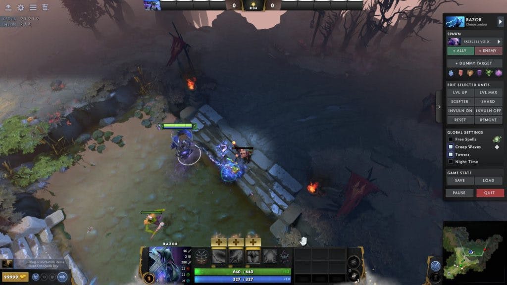 The Arcana is packed with unique effects such as this custom Deny animation (Screenshot by Esports.gg)