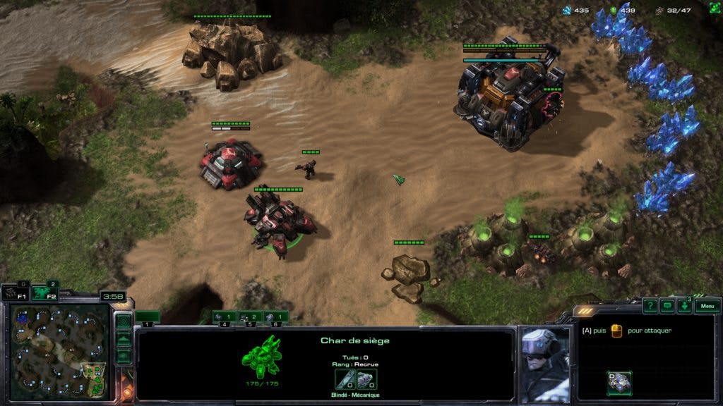 The study used 25 StarCraft games to collect data.<br>Image via Interface In Game