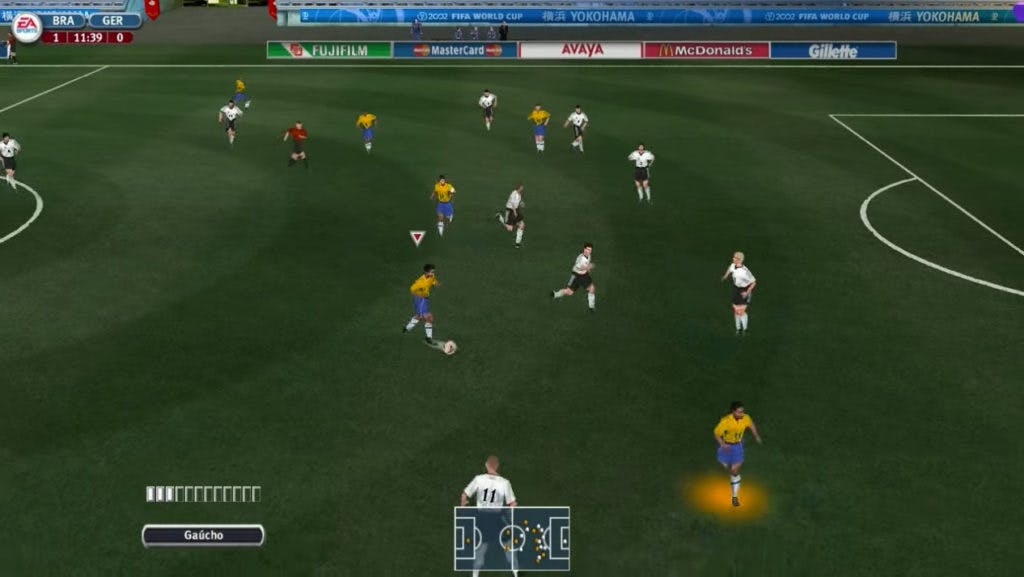 FIFA Football 2002 Gameplay<br>Screencapped from <a href="https://youtu.be/DRQWNn2hvgs" target="_blank" rel="noreferrer noopener nofollow">superivanho</a>