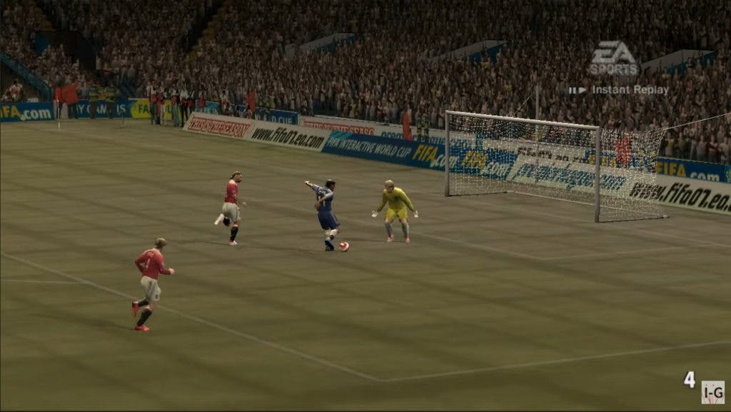 FIFA 07 PC Gameplay<br>Screencapped from <a href="https://youtu.be/Slb1iGsJKns" target="_blank" rel="noreferrer noopener nofollow">igcompany</a>