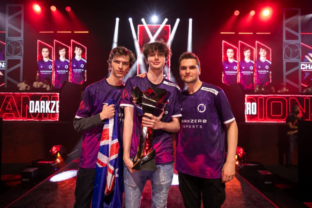 DarkZero celebrate their ALGS Championship win (Photo: EA)