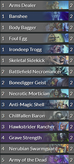 Lich King budget deck to quench your Frostmourne hunger for DK<br>Image via d0nkey.top