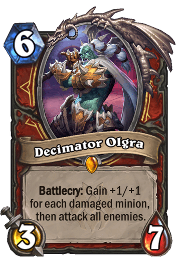 Decimator Olgra Warrior Legendary