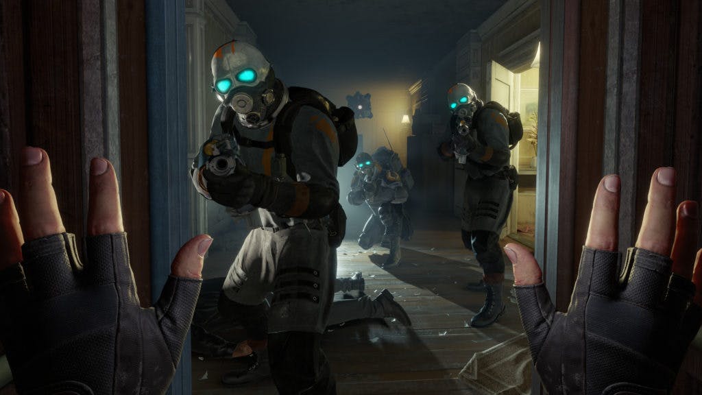 Valve's Half-Life Alyx was developed specially for VR. The game is available for purchase on <a href="https://store.steampowered.com/app/546560/HalfLife_Alyx/" target="_blank" rel="noreferrer noopener nofollow">Steam</a>. It requires a VR headset to play.