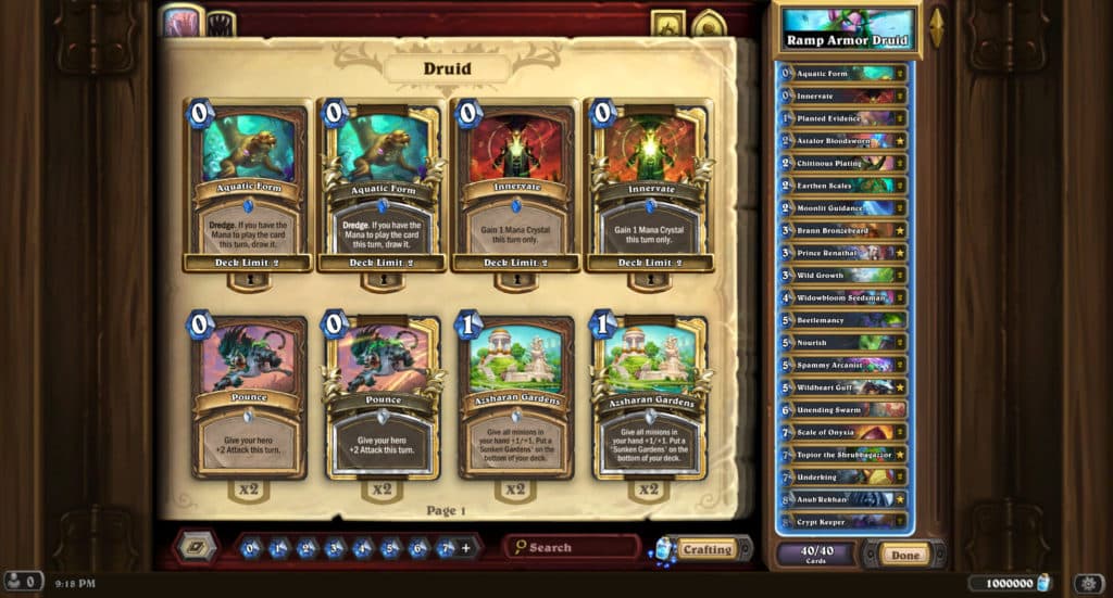 Ramp Armor Druid screenshot. Image via Blizzard Entertainment.