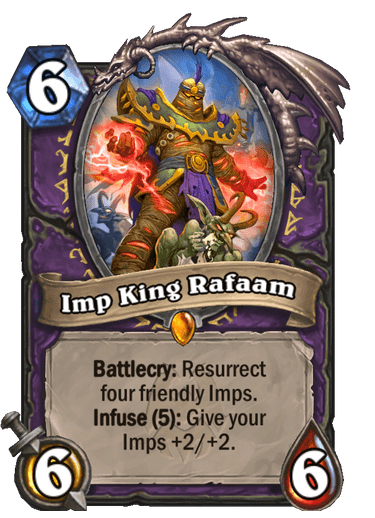 Imp King Rafaam Warlock Legendary