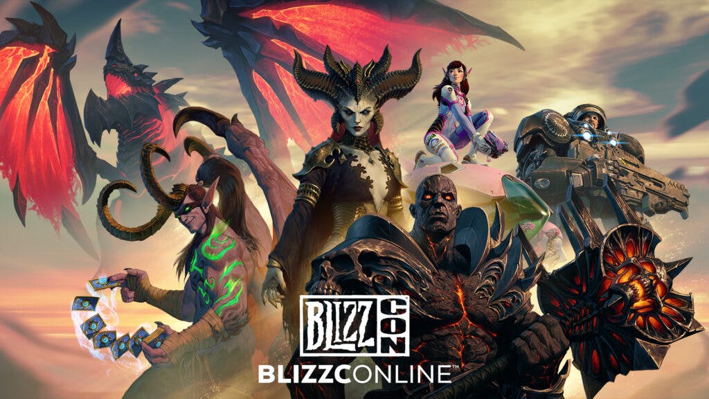 BlizzConline key art. Image via Blizzard Entertainment.