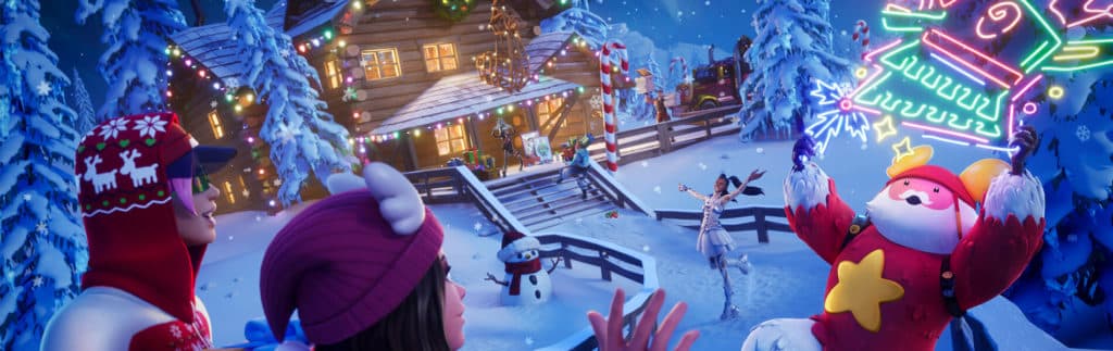 The Fortnite Guff Gringle skin is a part of Winterfest 2022. Image via Epic Games.