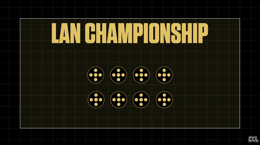 LAN Championship information. Image via College CoD.