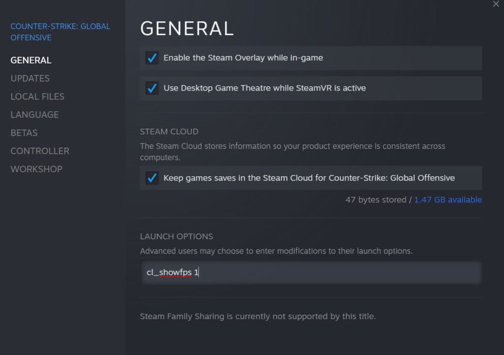 The cl_showfps 1 command will display your CSGO FPS