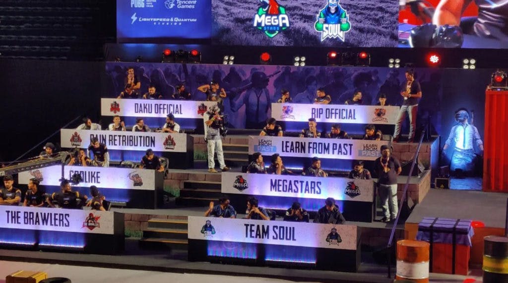 Team Soul at the PMCO Spring Split 2019 India Finals