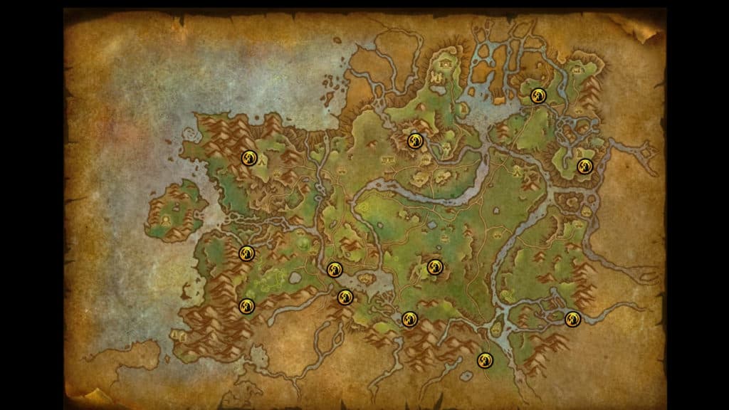 <em>The Ohn'ahran Plains map.</em>