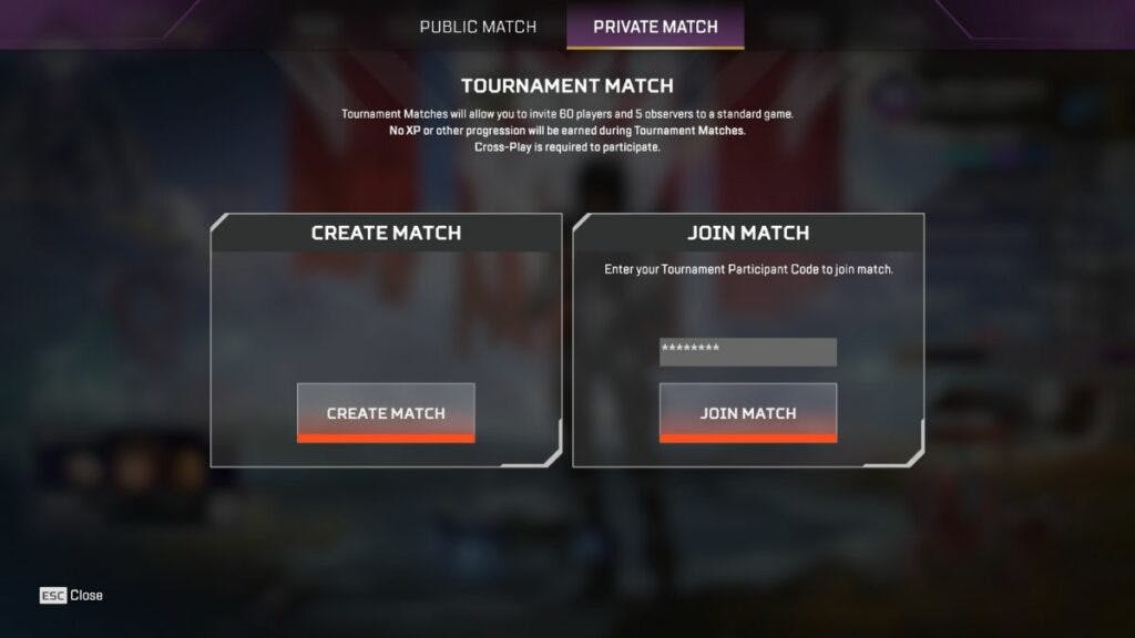 Apex Legends private match screenshot (Image via Electronic Arts)