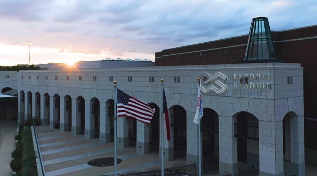 Arlington Esports Stadium. Photo via Dallas Fuel.