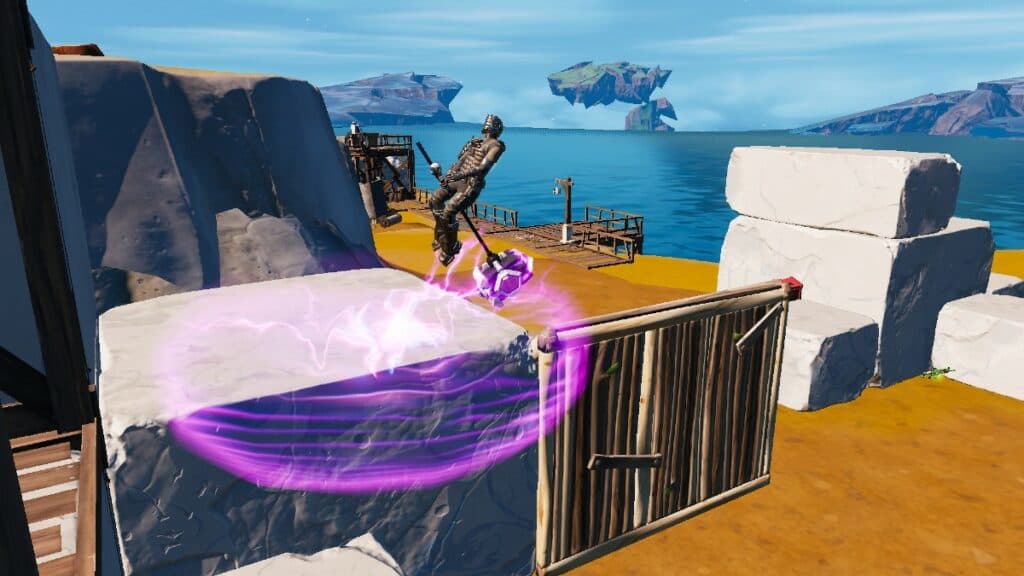 Shockwave Hammer in action