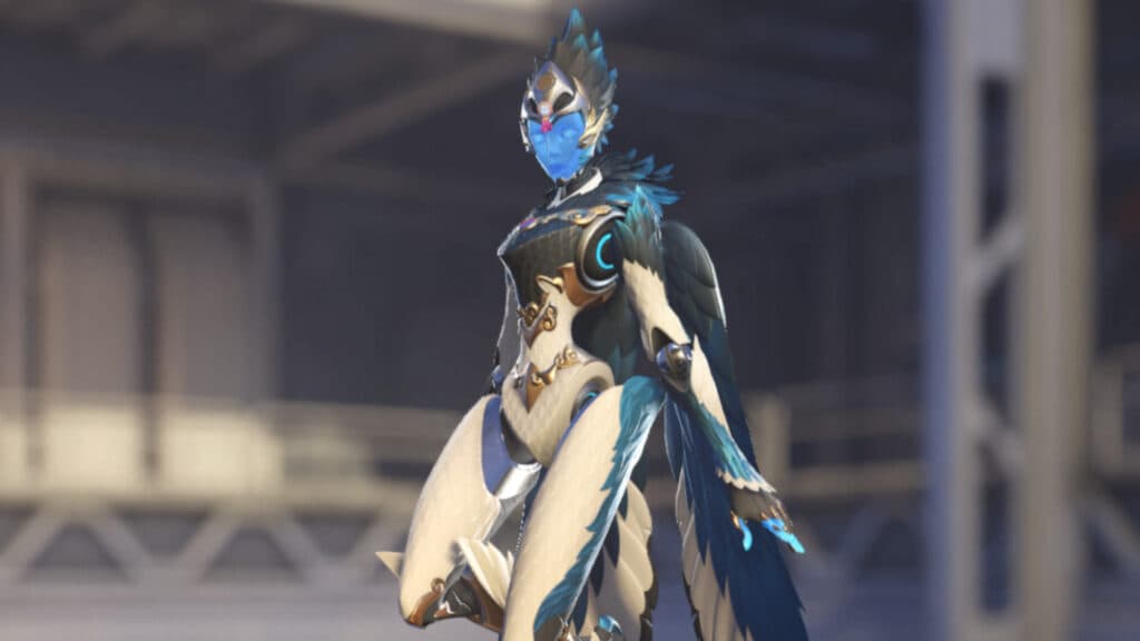 The legendary Kkachi Echo skin in Overwatch 2 (Image via Blizzard Entertainment)
