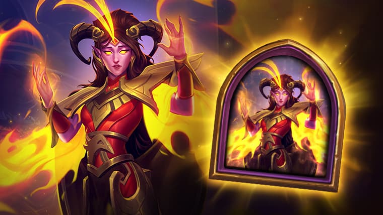 Lightkeeper Xyrella Epic Battlegrounds Skin available via Twitch Drops - Image via Blizzard