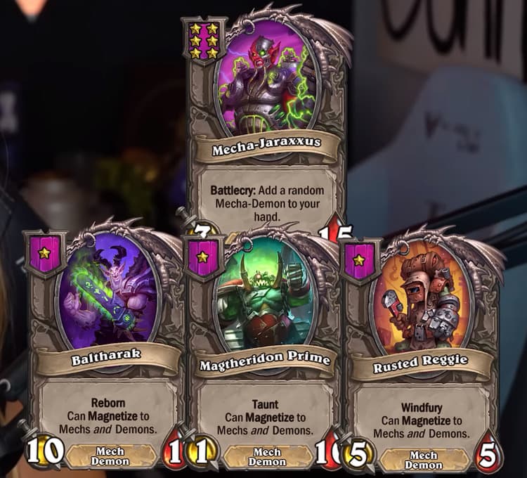 Mecha-Jaraxxus uniting Mechs and Demons (Image via <a href="https://www.youtube.com/watch?v=Eu0amS7CZLw" target="_blank" rel="noreferrer noopener nofollow">Slysssa</a>)