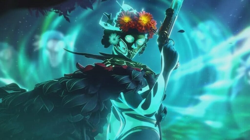 Muerta is the next hero to join the Dota 2 roster (Image via Valve)