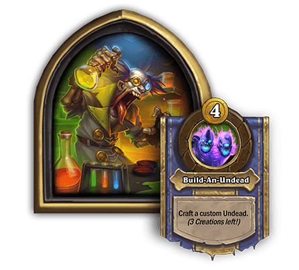 Professor Putricide in Hearthstone Battlegrounds (Image via Blizzard Entertainment)
