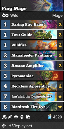 Ping Mage Half and Half deck