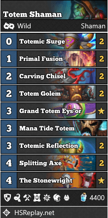 Totem Shaman Tavern Brawl deck