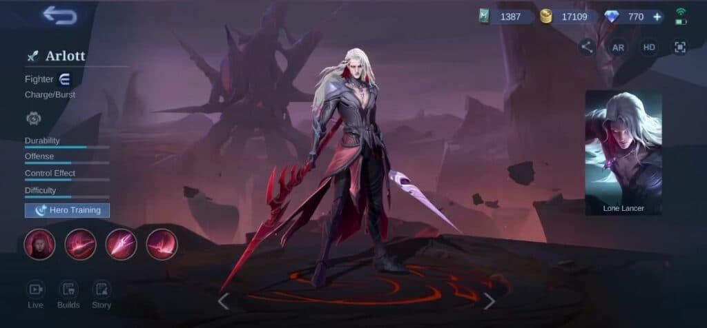 Arlott screenshot (Image via MOONTON)