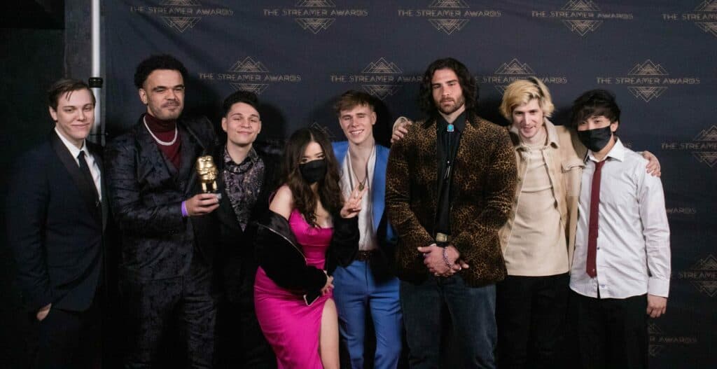 Streamer Awards 2022. Image via <a href="https://twitter.com/StreamerAwards/status/1565431387712327681/photo/1">Twitter</a>.