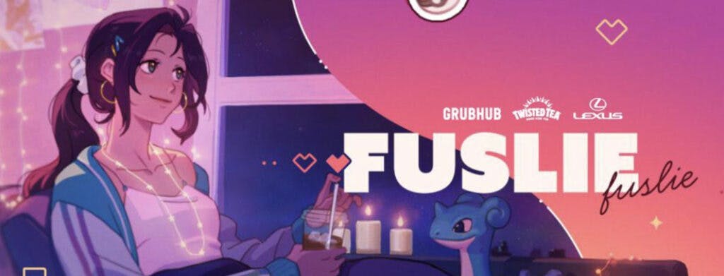 Fuslie's Twitter banner (Image via Fuslie's Twitter)