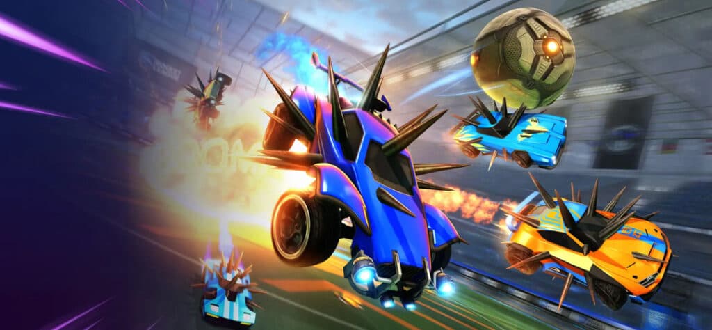 Spike Rush Rocket League. Image via Rocket League.