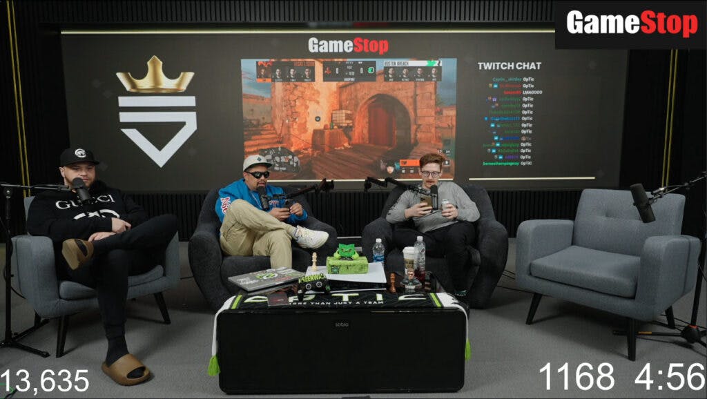 Scump's watch parties are on Twitch. Photo via Twitch.tv/Scump.