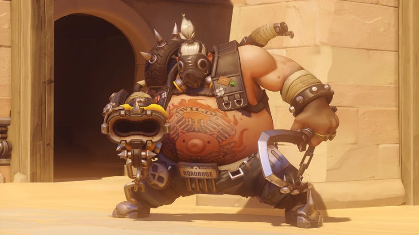 The Overwatch 2 Roadhog rework is slated for mid to late January (Image via Blizzard Entertainment)
