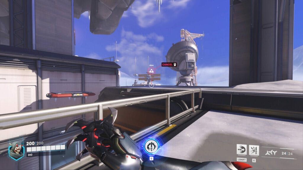 How to quickly ping an enemy in Overwatch 2 (Image via Blizzard Entertainment)