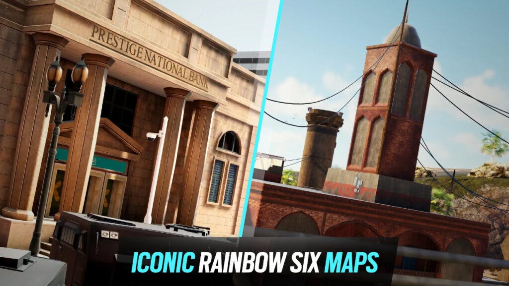 Rainbow Six Siege Mobile Closed beta started with three iconic maps: Bank, Border, and Clubhouse.