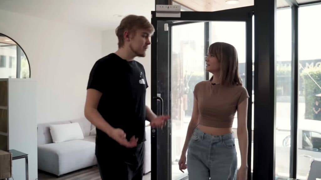 Sweet and Nikki at the NRG HQ