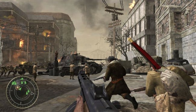 World at War on the Wii reflected the campaign of the HD version.