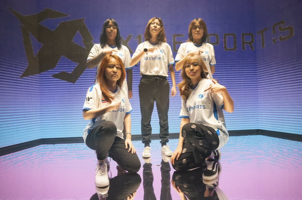 X10 Sapphire at the VCT Game Changers Championship in 2022.