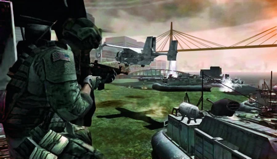 Modern Warfare 3's lacklustre graphics on the Wii. Photo via Call of Duty.