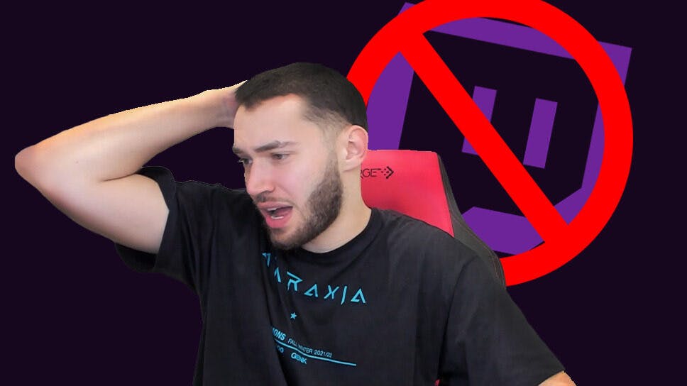 Adin Ross is permanently banned on Twitch, streamers react cover image
