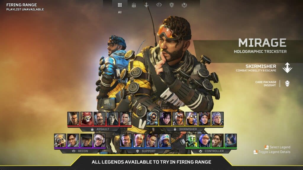Thanks to the new Legend classes, a new Legend Select Screen will feature in Apex Legends Season 16.