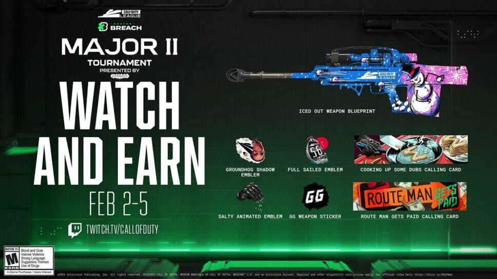 How to unlock CDL Major 2 Twitch Drops cover image