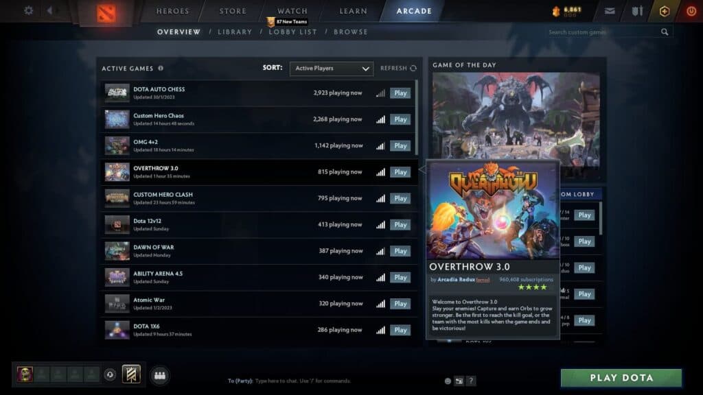 The attacker used copies of popular game modes to exploit the vulnerability (Screenshot by Esports.gg)