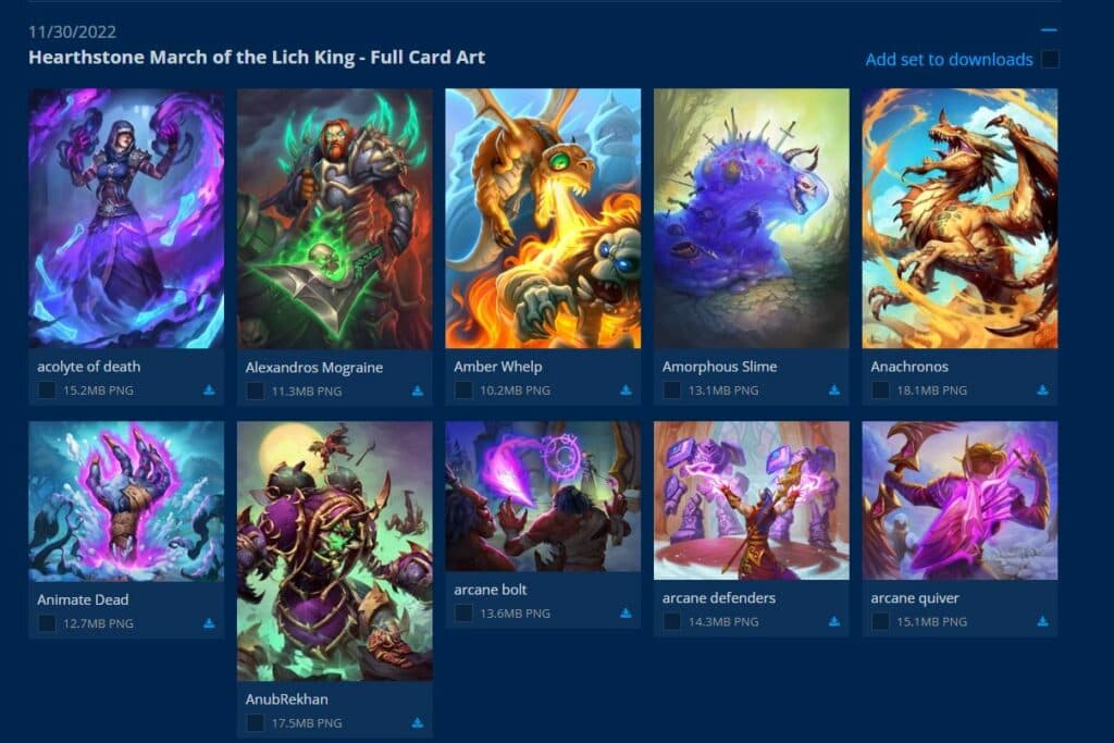 Hearthstone press center