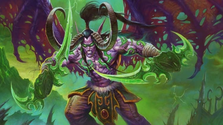 Illidan Stormrage artwork (Image via Blizzard Entertainment)