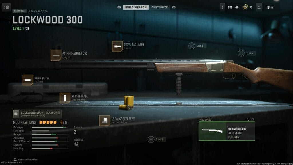Unlock the attachments shown here to put this loadout together (Image via Esports.gg)